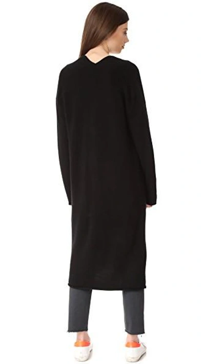 Shop Nili Lotan Clarissa Cashmere Cardigan In Black