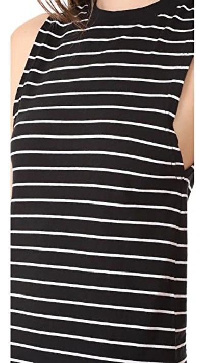 Shop The Fifth Label Nothing To Chance Dress In Black/white Stripe