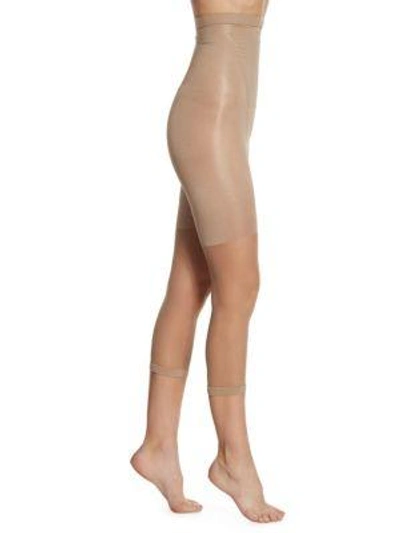 Shop Spanx Women's Power Series Super-high Footless Shaper- 912 In Nude