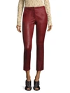 HELMUT LANG Straight-Fit Leather Pants