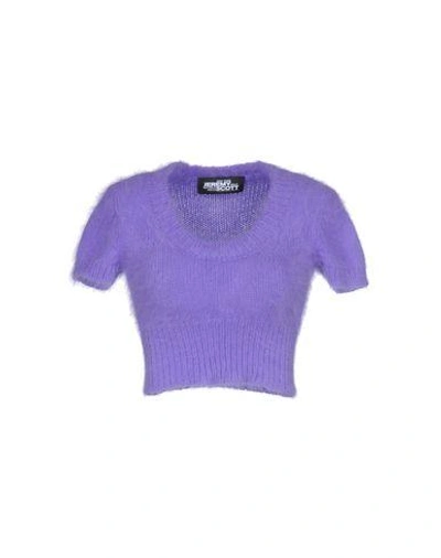 Shop Jeremy Scott Sweater In Purple