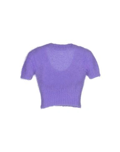 Shop Jeremy Scott Sweater In Purple
