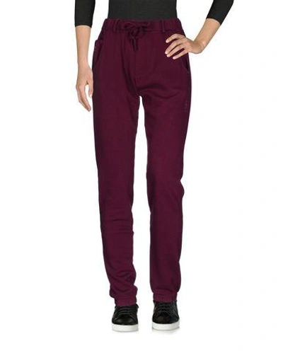 Happiness Casual Pants In Deep Purple