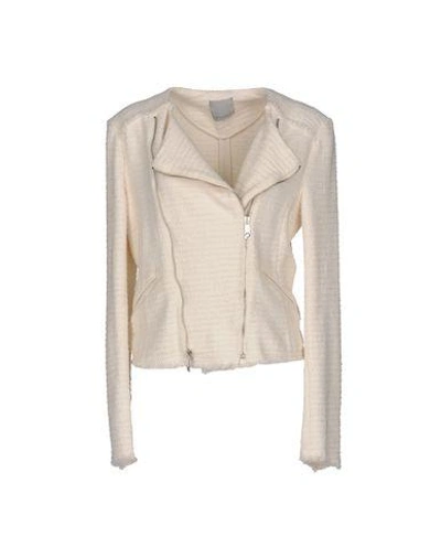 Shop Pinko Jacket In Ivory