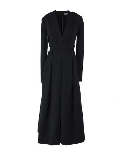 Preen By Thornton Bregazzi Long Dress In Black