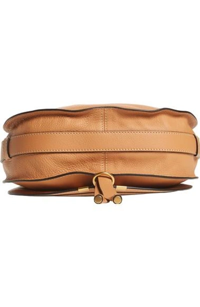 Shop Chloé 'marcie - Medium' Leather Crossbody Bag In Softy Brown