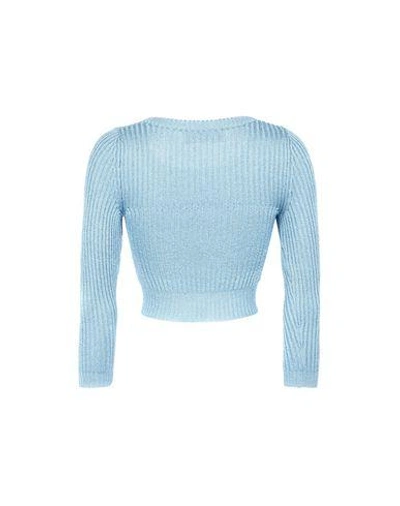 Shop Jeremy Scott Sweaters In Sky Blue