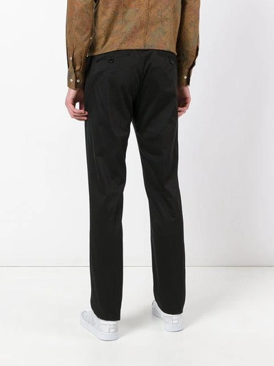 Shop Etro Tailored Trousers - Black