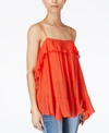 FREE PEOPLE Free People Cascades Ruffled Camisole