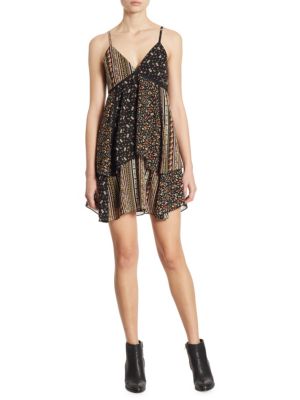 alice and olivia silk dress