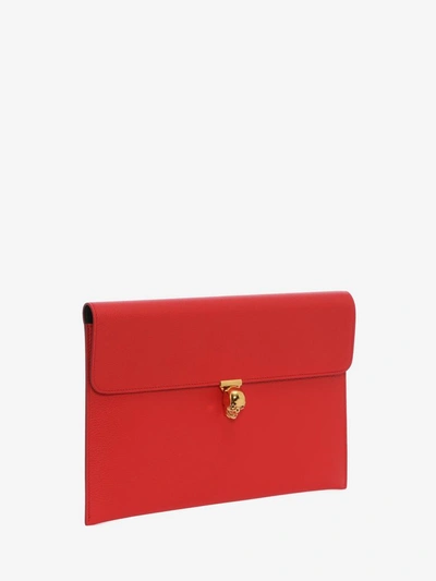 Shop Alexander Mcqueen Skull Envelope Clutch