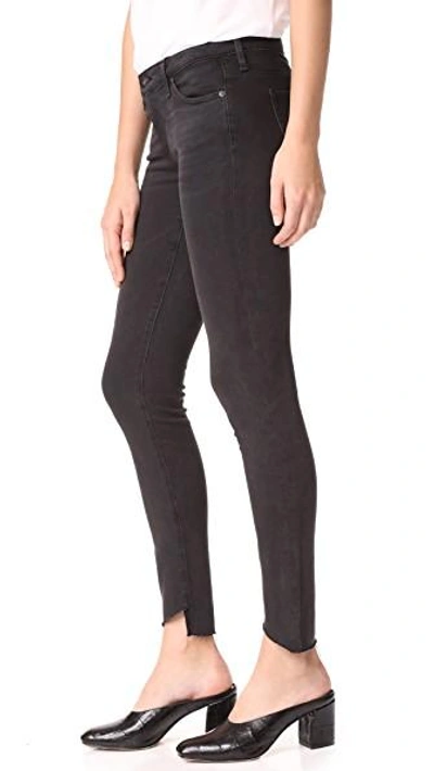 Shop Ag The Legging Ankle Jeans In Rustic Black