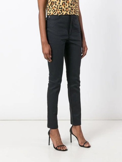 Shop Marc Jacobs Stovepipe Tapered Jeans In Black