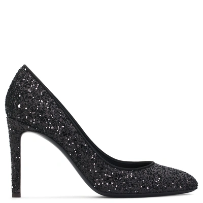 Giuseppe Zanotti Anette Glitter Pumps In Black