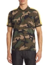 VALENTINO Regular-Fit Camouflage Polo