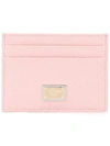 Dolce & Gabbana 'dauphine' Cardholder In Pink