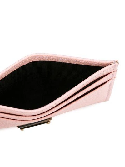 Shop Dolce & Gabbana 'dauphine' Cardholder In Pink
