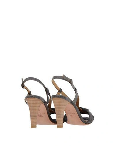 Shop Ndc Sandals In Grey