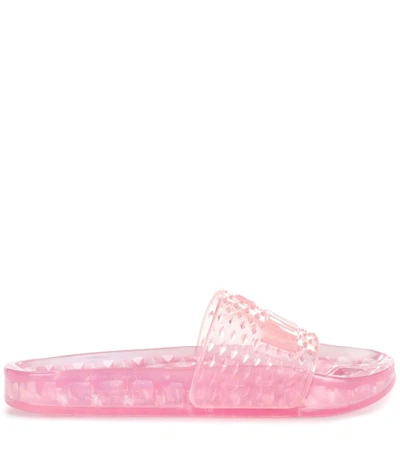 Shop Fenty X Puma Jelly Slides In Pink