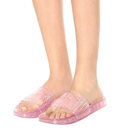 Shop Fenty X Puma Jelly Slides In Pink