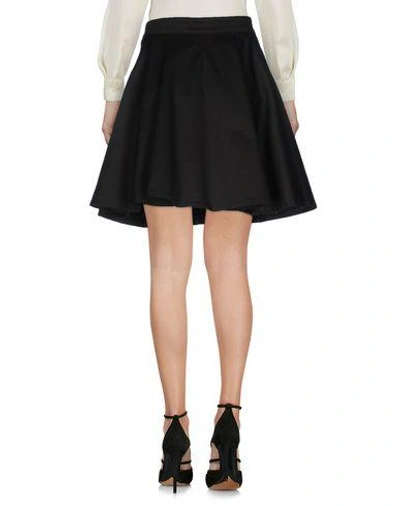 Shop Jeremy Scott Knee Length Skirt In Black