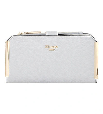 Dune Kassia Gold Trim Purse In Grey-synthetic