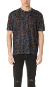 DSQUARED2 DSQUARED2 LEOPARD PRINT T-SHIRT,DSQUC30122