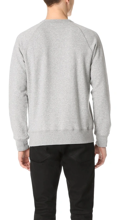 Shop Our Legacy 50s Great Crew Sweatshirt In Grey