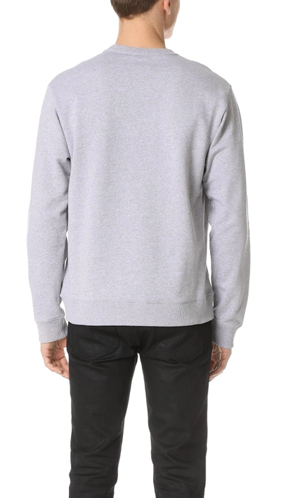 Shop Kenzo Disco Crew Sweatshirt In Grey