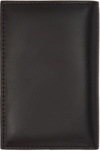 Shop Paul Smith Black Color Band Multi Card Holder In 79 - Black