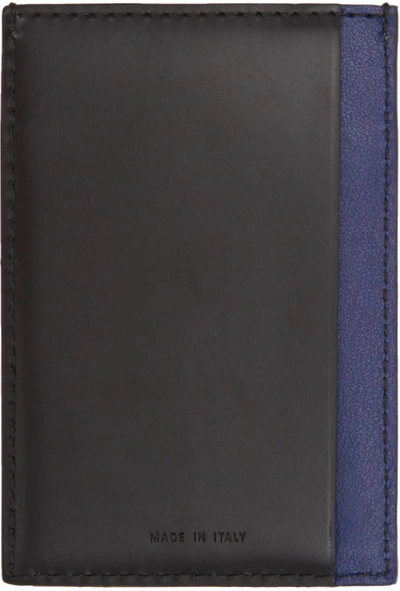 Shop Paul Smith Black Color Band North & South Card Holder