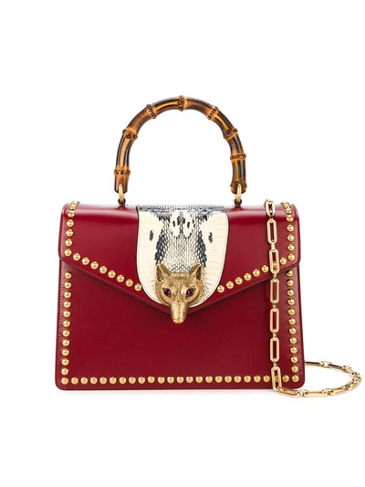 Shop Gucci Linea E Studded Bag