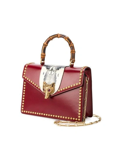 Shop Gucci Linea E Studded Bag