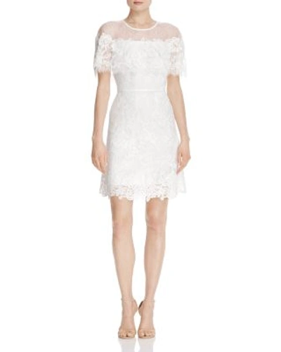 Shop Kobi Halperin Vivi Lace Overlay Dress In White