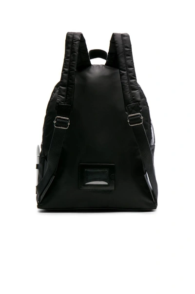 Shop Maison Margiela Nylon Backpack In Black.