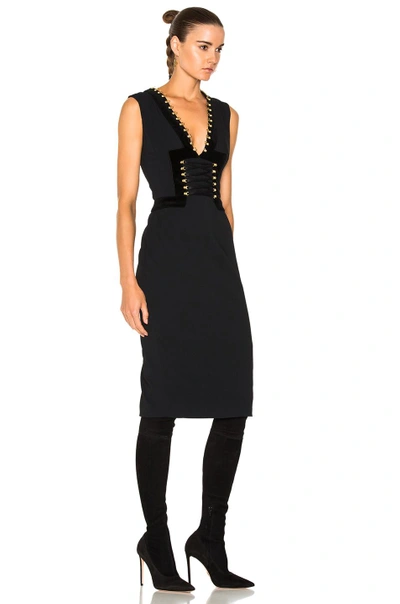 Shop Altuzarra Adriana Dress In Black