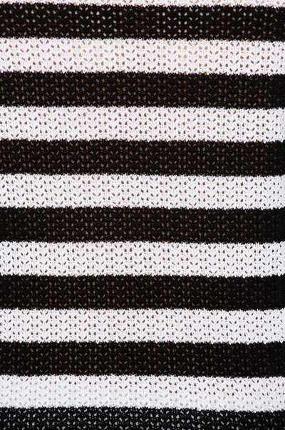 Shop Rag & Bone /jean Tracey Crew In Black,stripes,white