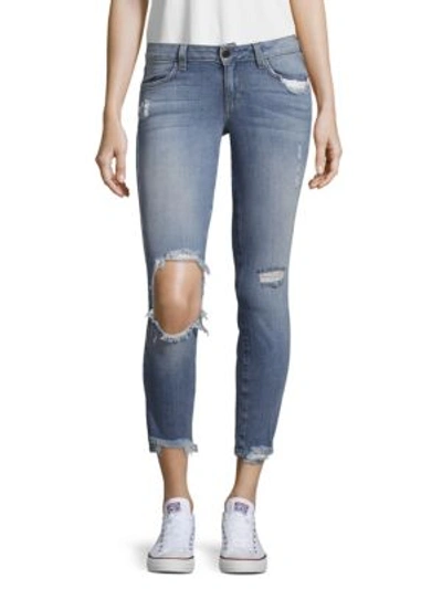 Siwy Hannah Distressed Jeans In Blue