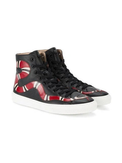 Gucci snake clearance high tops white