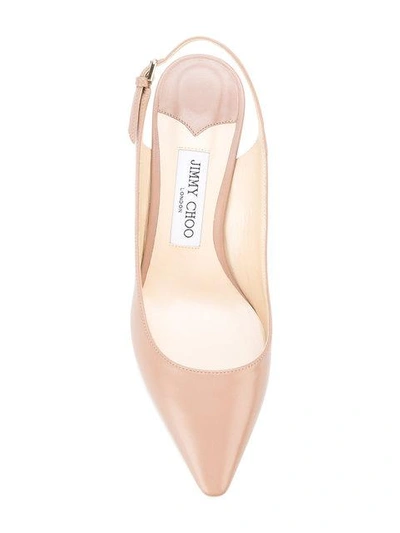 Shop Jimmy Choo Erin 85 Pumps In Neutrals