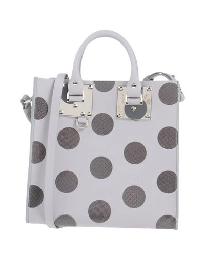 Sophie Hulme Handbags In Light Grey