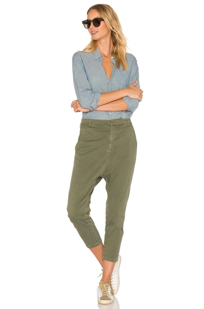 Shop Nili Lotan Paris Pant In Green