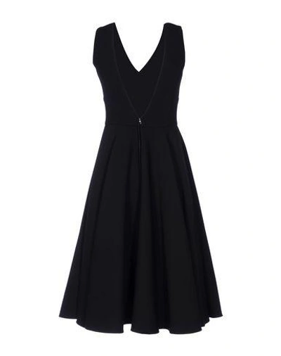 Shop Dolce & Gabbana Knee-length Dress In Black