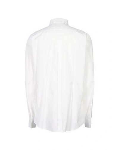 Shop Dolce & Gabbana Solid Color Shirt In White