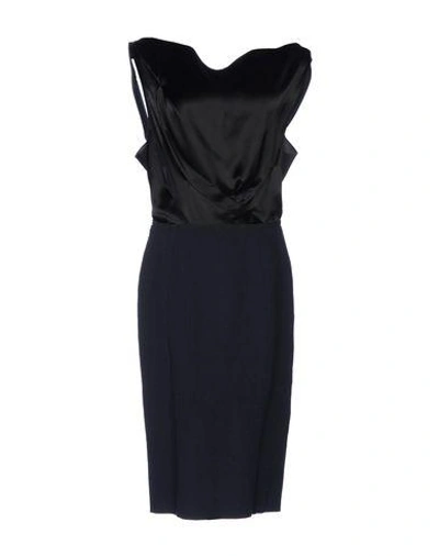 Nina Ricci Knee-length Dresses In Dark Blue