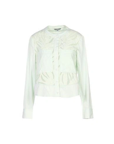 Shop Maiyet Shirts In Light Green