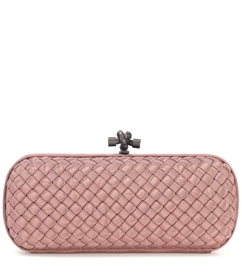 bottega veneta knot clutch sale