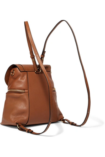 Shop See By Chloé Olga Textured-leather Backpack