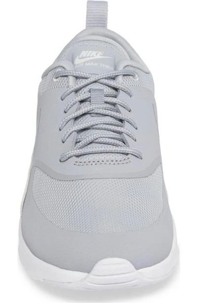 Shop Nike Air Max Thea Sneaker In Wolf Grey/ White