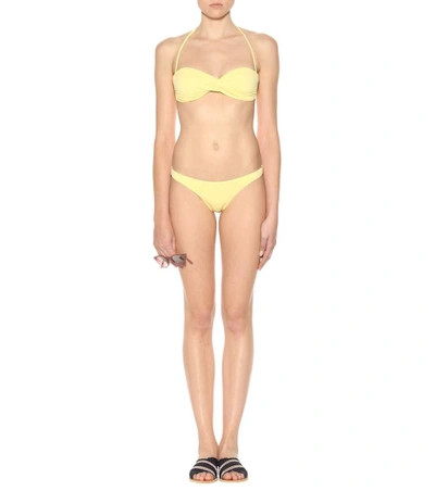 Shop Melissa Odabash Martinique Bikini Bottom In Yellow
